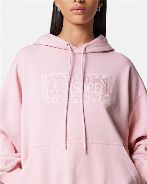 hoodie versace logo|Versace barocco hoodie.